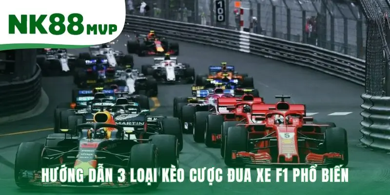 Ba loại kèo cược Đua xe F1 cơ bản cho người mới bắt đầu